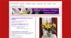 Desktop Screenshot of bettyesflowerdesign.com